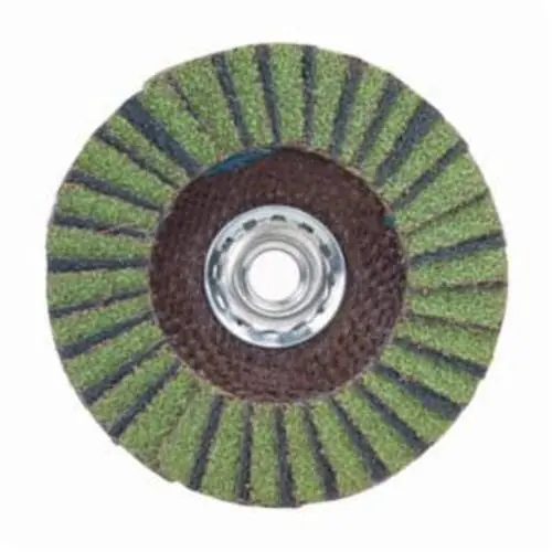Norton 66623399060 Gemini Zirconia Alumina Coarse Grit Arbor Thread Fiberglass Flat Flap Disc