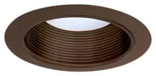 Elco ELM530KBZ 5 Bronze Metal Baffle Trim w/Bracket