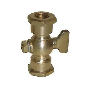 Conbraco 4120204 Air Cock with Nut Bottom 1/4 Inch FNPT 250 psig