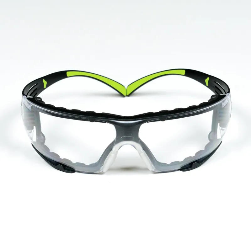 3M 7100112131 SecureFit Clear Safety Glasses, Anti-Scratch/Anti-Fog Lens, 400 Value Range