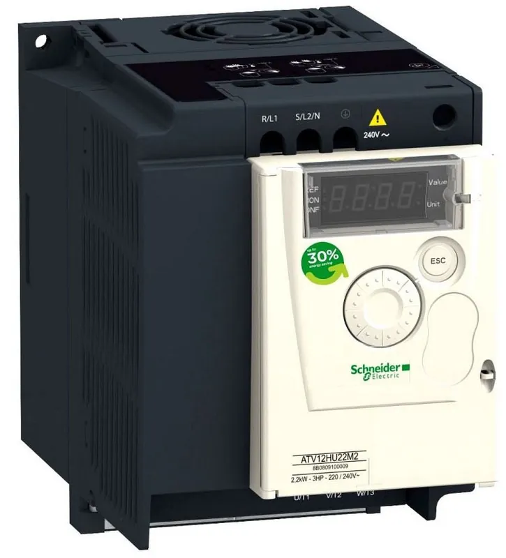 Square D ATV12H075F1 AC Drive 1 Hp 115V In 230V Out