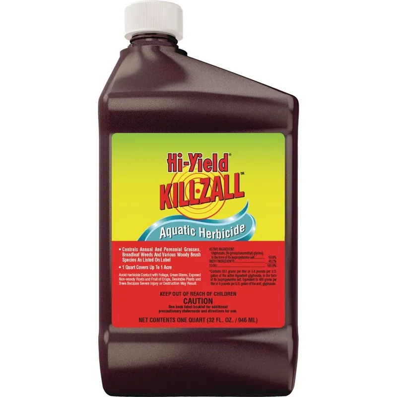 Hi-Yield 33700 Killzall Concentrate Weed & Grass Killer Aquatic Herbicide