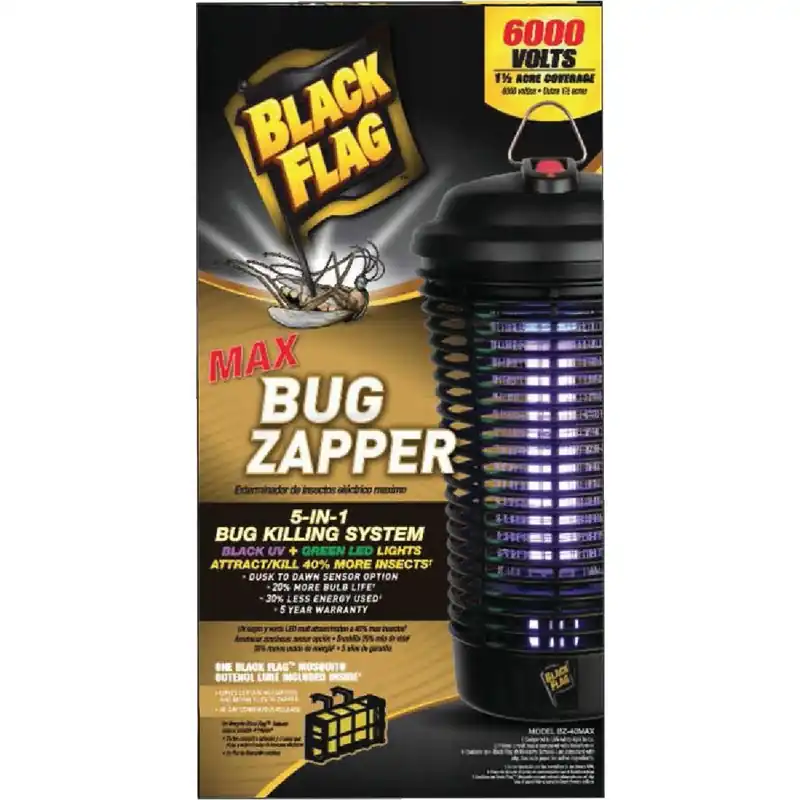 Black Flag BZ-40MAX 5-In-1 6500V Bug Zapper