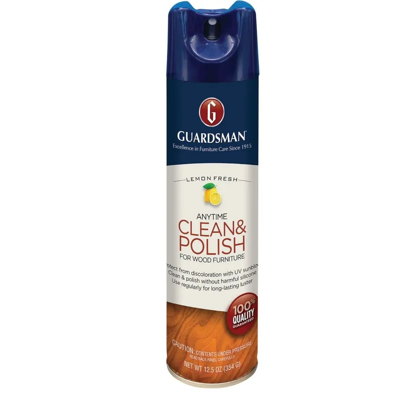 Guardsman 460300 Lemon Anytime Clean & Polish for Wood Furniture