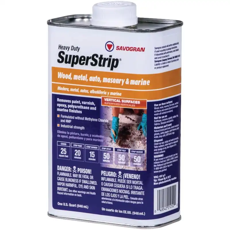 Savogran 01252 SuperStrip Methylene Chloride Free Stripper