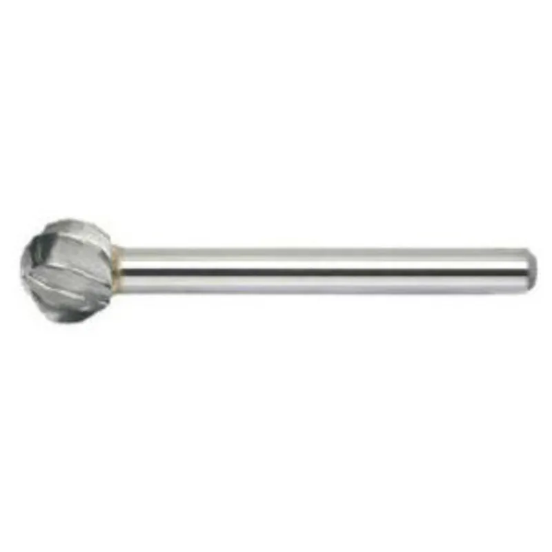 RADNOR 64007228 SD-3L6FM 3/8 X 5/16 Ball Shape Aluminum Cut Carbide Burr
