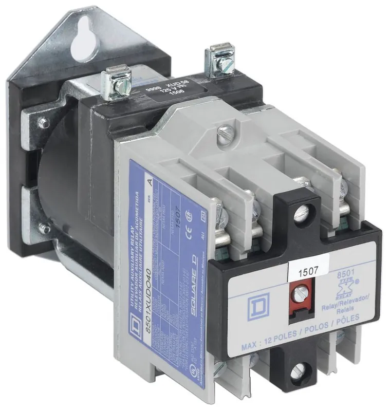 Square D 8501XUDO40V63 Relay 250Vdc 5Amp Nema +Options
