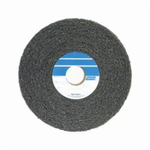 Norton 66261058507 Bear-Tex Clean & Finish Silicon Carbide Medium Grit Non-Woven Convolute Wheel