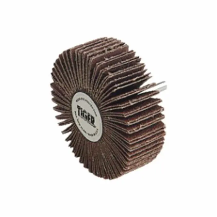 Vortec Pro 30726 Stem Mount Coated Abrasive Flap Wheel 3 in Diameter 60 Grit