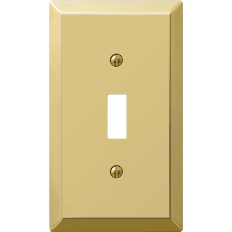 Amerelle 163TBR Toggle Switch Wall Plate Power Each