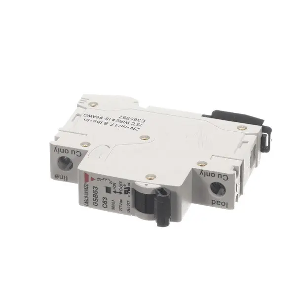 CIRCUIT BREAKER 63A 1P D IN RAI 23238 for Nieco