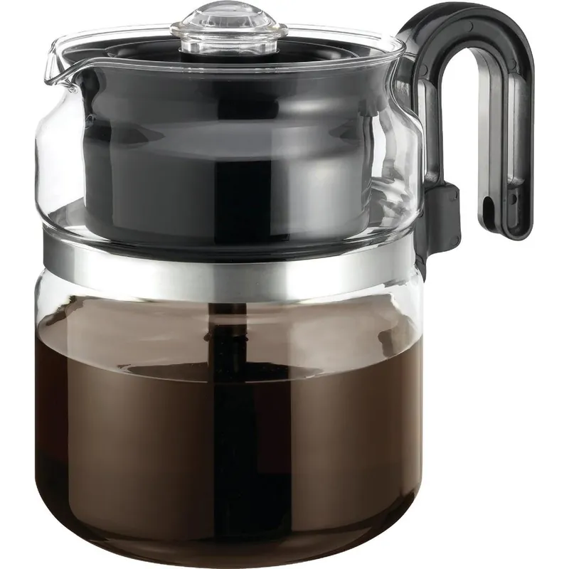 Medelco 1-PK008-BL-4 Stovetop Coffee Percolator