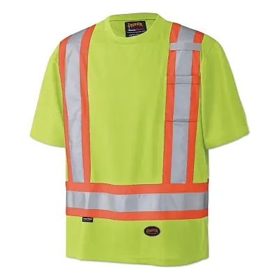 Pioneer V1051160U-XL 6990U/6991U Birdseye Hi-Viz Safety T-Shirt X-Large