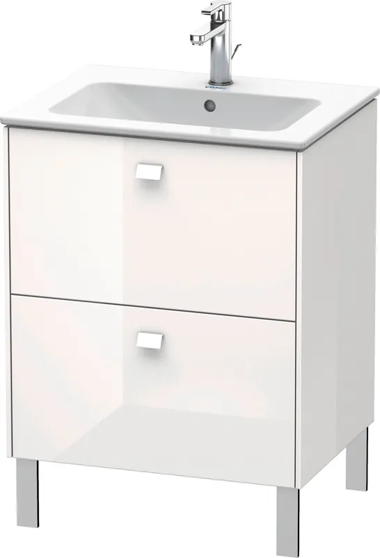 Duravit BR440102222 Brioso Wall Mount Two Drawer Vanity Cabinet