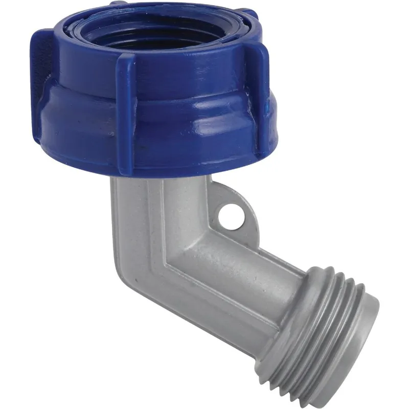 Best Garden GC-647 3/4 In. FHT x 3/4 In. MHT Metal Gooseneck Hose Connector