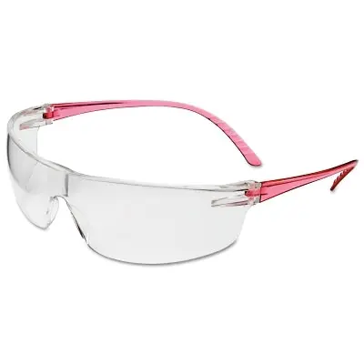 Honeywell SVP208 SVP 200 Series Eyewear Clear Lens Anti-Fog Pink Frame