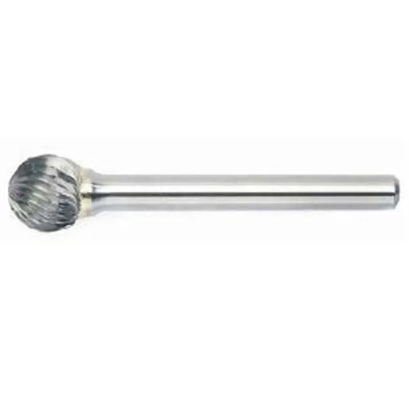 RADNOR 64007230 SD-3SC 3/8 X 5/16 Ball Shape Single Cut Carbide Burr