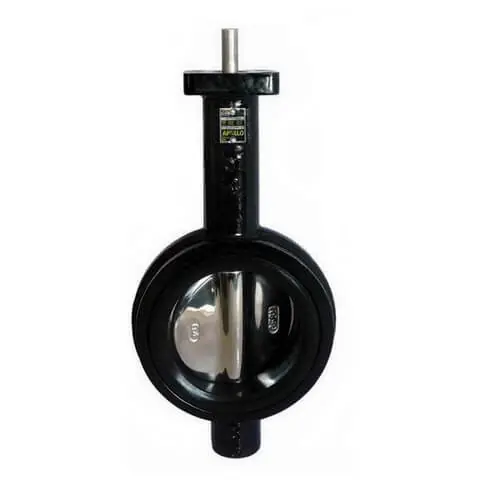 Apollo Valves WD14125BE11 2-1/2 Resilient Seated Wafer Butterfly Valve EPDM 196 Cv