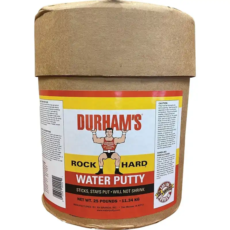 Durham's Rock Hard RHWP25 Water Putty 25 Lb. Drum