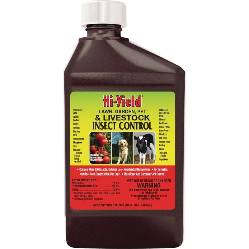 Hi-Yield 33005 Garden & Farm Insect Killer 16 Oz. Concentrate