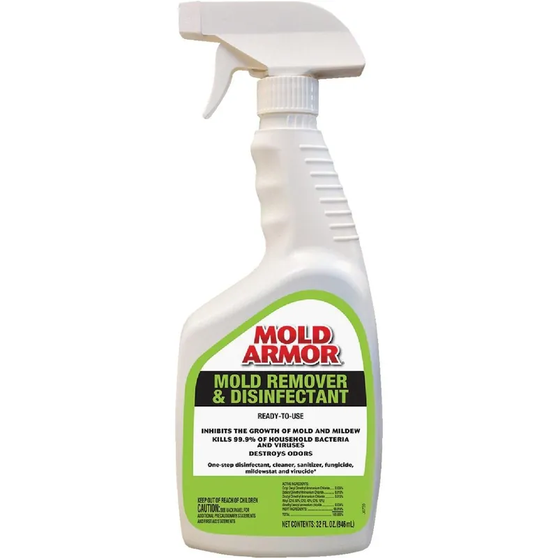 Mold Armor FG552 Mold Remover and Disinfectant 32 Oz.