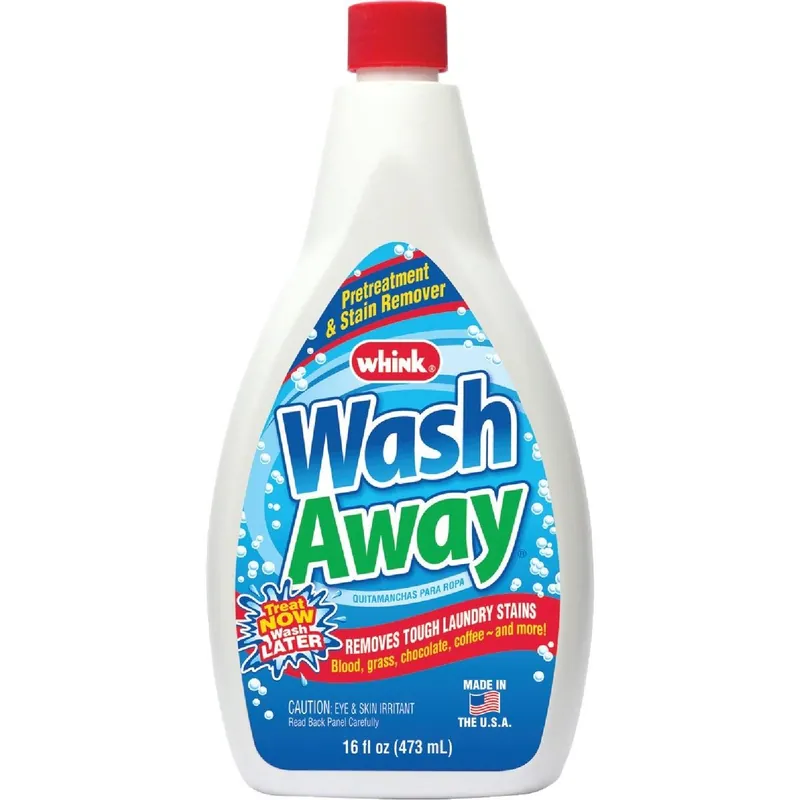 Whink 18261 Wash Away 16 Oz. Laundry Stain Remover