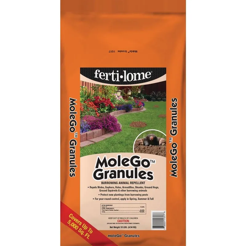 Ferti-lome 11317 Fertilome MoleGo 10 Lb. Granular Mole & Gopher Repellent