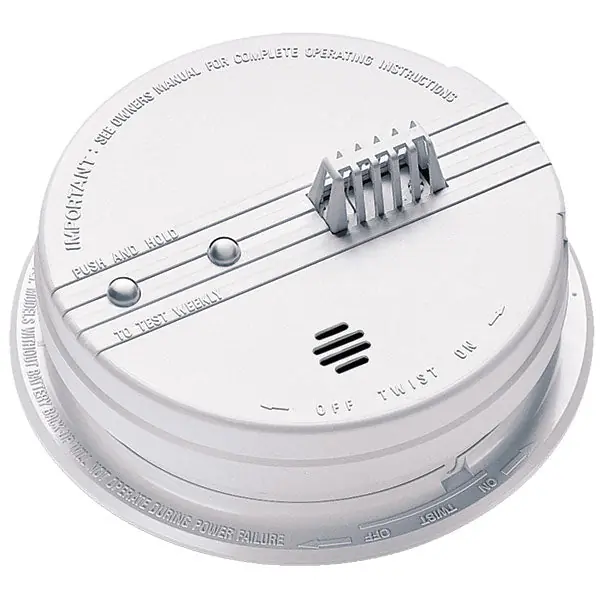 Alarm Accessories HD135F Heat Detector w/ ThermalSensor AC/DC