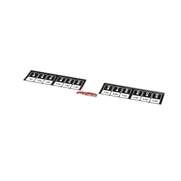 LABEL/OVERLAY RL-FRYER LOBSTER A6111101 for Pitco A6111101