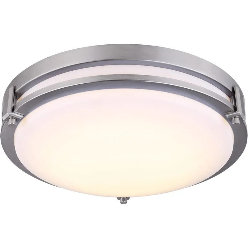 Canarm LFM112A13BN Gilda 12-1/2 In. LED Flush Mount Light Fixture