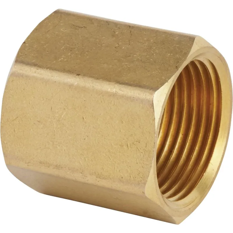 Best Garden 35014 3/4 In. FHT x 3/4 In FPT Brass Non-Swivel Hose Connector