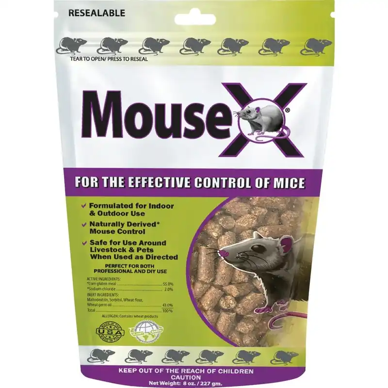 MouseX 620200-6D EPD620200-6D Pellet Mouse Killer 8 Oz.