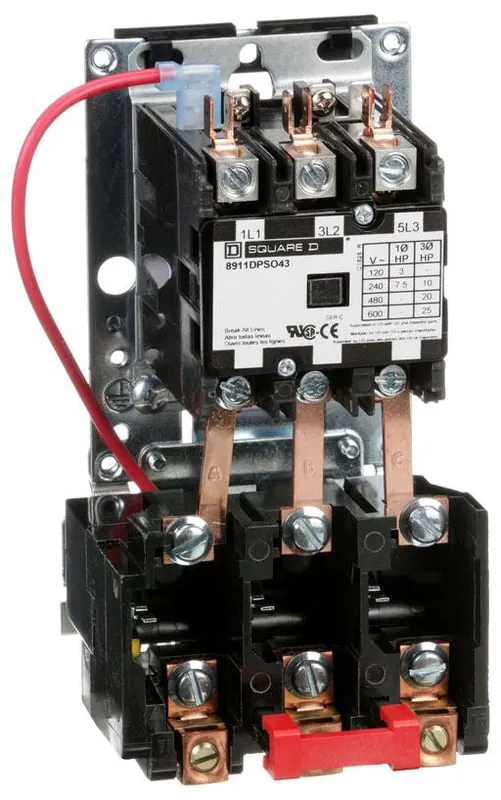 Square D 8911DPSO43V09 Starter 600Vac 40Amp Dps +Options