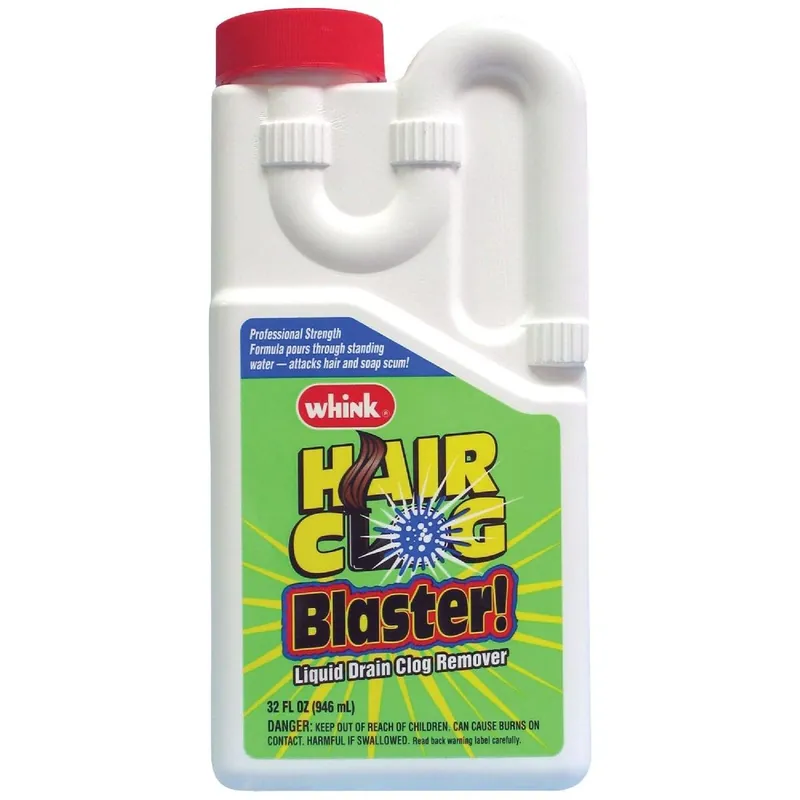 Whink 6217 Hair Clog Blaster Liquid Drain Cleaner