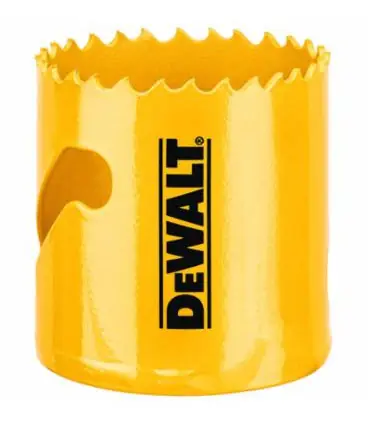 DeWALT D180032 Hole Saw, 2 in Dia, 1-3/4 in D Cutting, Bi-Metal Cutting Edge, 5/8-18 Arbor