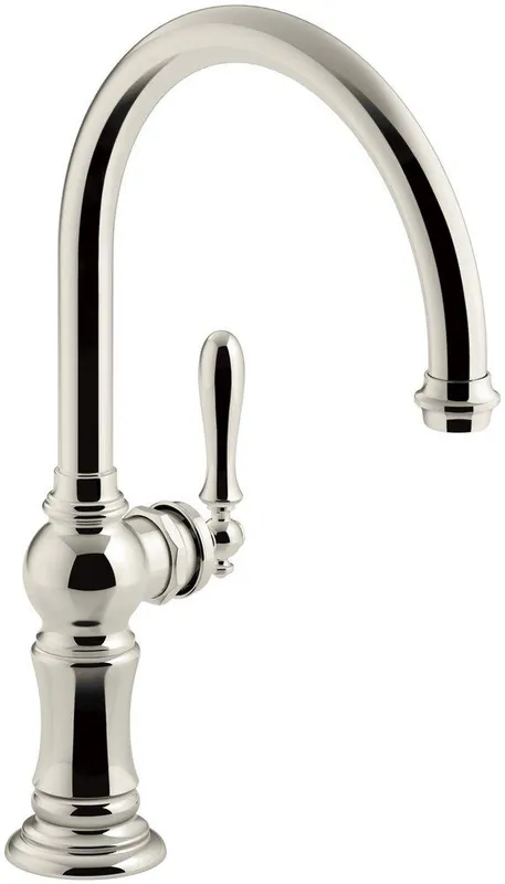 Kohler 99263-SN Artifacts Single Handle Kitchen Faucet in Vibrant Polished Nickel
