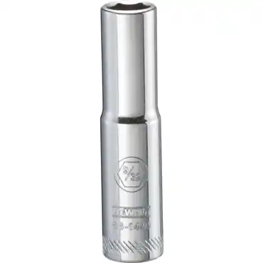 DeWalt DWMT86044OSP 1/4 in Drive Polished Chrome Standard Socket