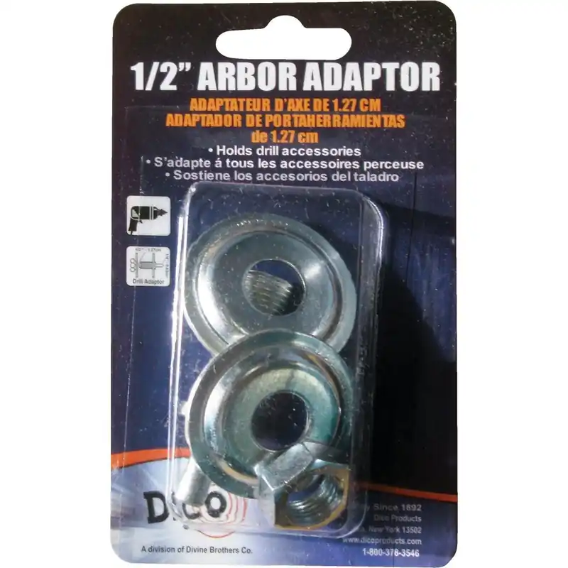 Dico 7600071 1/2 In. Arbor Adapter