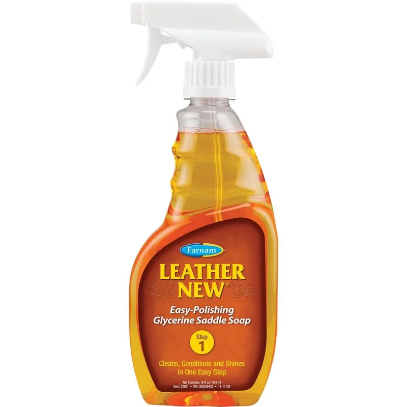 Farnam 100536806 Leather New Trigger Spray Liquid Glycerine Saddle Soap