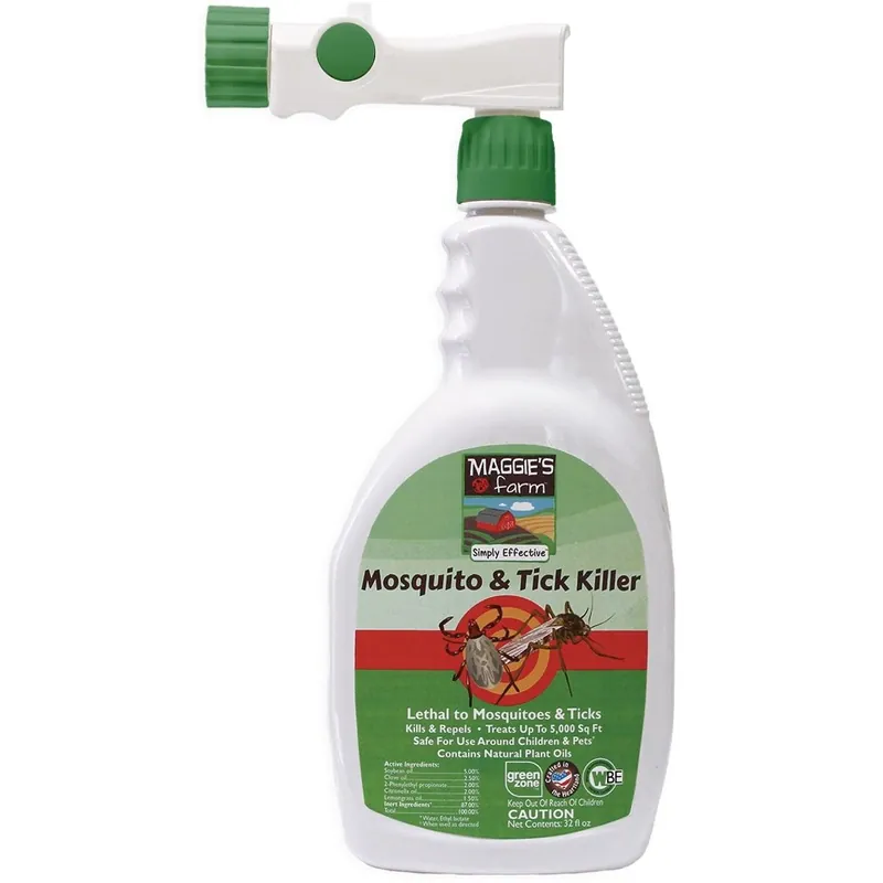 Maggie's Farm MMTK032 Ready To Spray Hose End Tick & Mosquito Killer