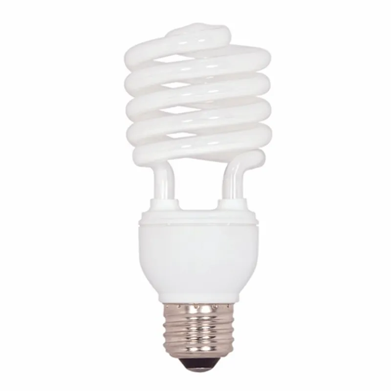 Satco S7228 Compact Fluorescent Spiral Lamp 23 Watt E26 Medium Base