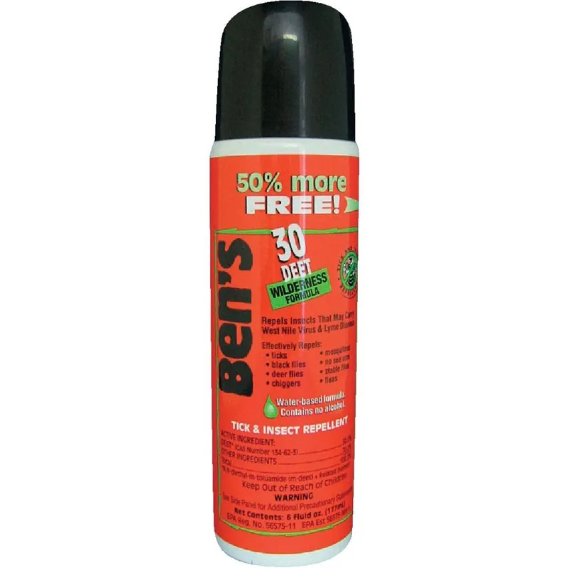 Ben's 0006-7178 30% Deet Insect Repellent Aerosol Spray
