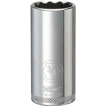 DeWalt DWMT74142OSP 3/8 in Drive Polished Chrome Standard Socket