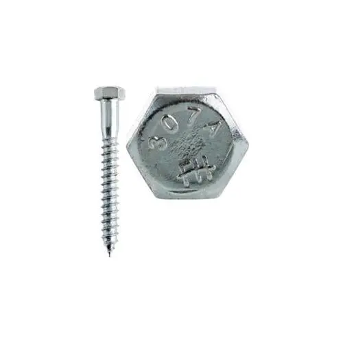 Minerallac 57448J Lag Screw 3/8-7 3 in OAL Zinc Plated