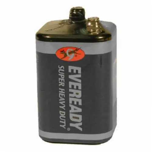 Selecta Products 1209 Eveready 1209 Super Heavy Duty Lantern Battery 6 V 11000 mAh
