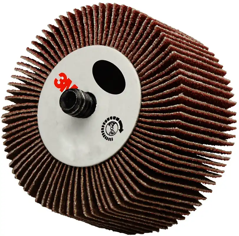 3M 7100176129 1.5 Flap Wheel, 60 Grit, Type 83 Mounted