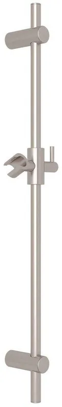 Rohl 1650STN Modern Slide Rail with Hand Shower and Hose in Satin Nickel