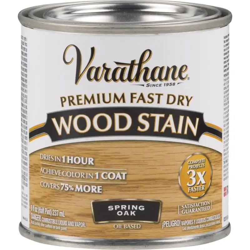 Varathane 262023 Fast Dry Spring Oak Urethane Modified Alkyd Interior Wood Stain