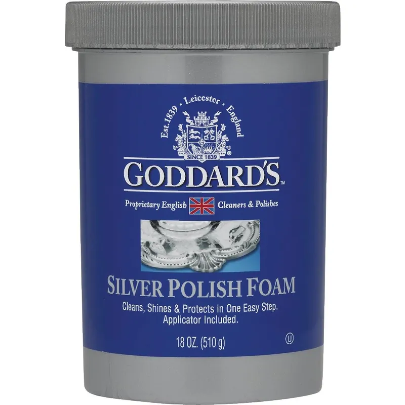 Goddard's 707087 Long Shine Silver Foam Polish 18 Oz.