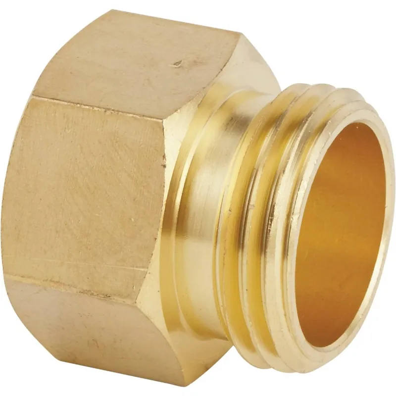 Best Garden GB-9552+GM294 Brass Non-Swivel Hose Connector